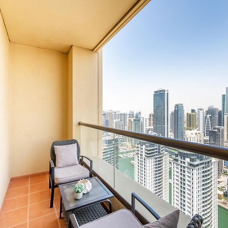 Luxury Jbr Shams - Marina View - Free 5 Star Beach Resorts Access! Dubai Exterior foto