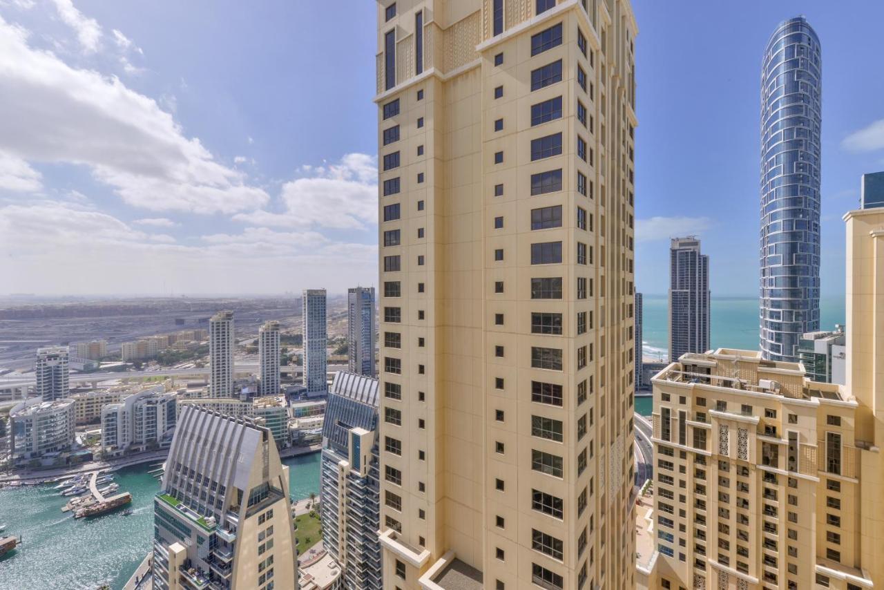 Luxury Jbr Shams - Marina View - Free 5 Star Beach Resorts Access! Dubai Exterior foto