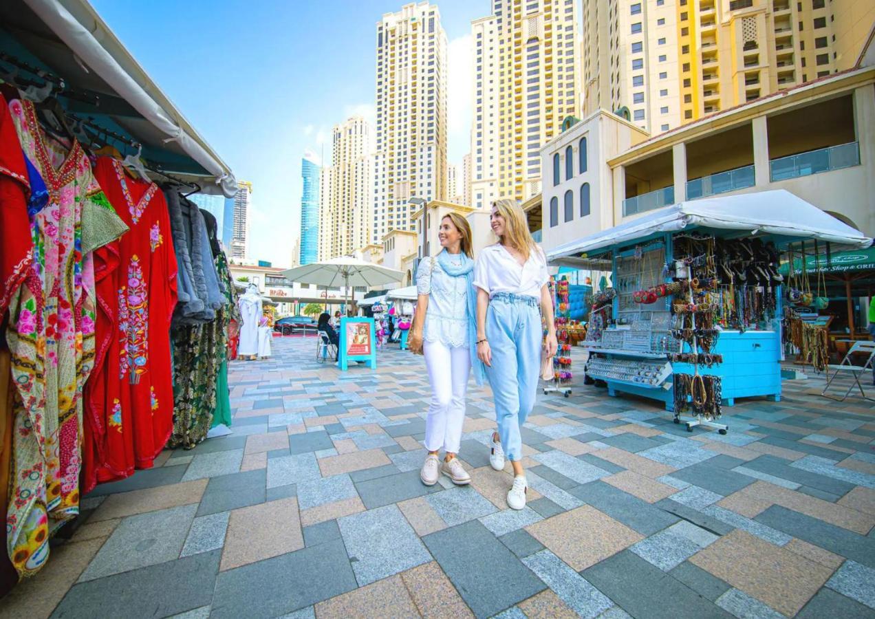 Luxury Jbr Shams - Marina View - Free 5 Star Beach Resorts Access! Dubai Exterior foto
