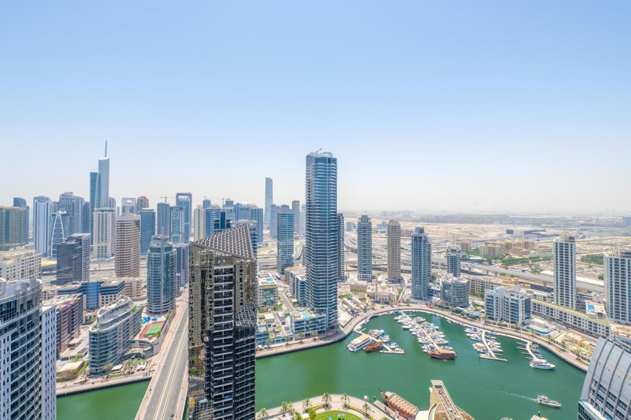 Luxury Jbr Shams - Marina View - Free 5 Star Beach Resorts Access! Dubai Exterior foto