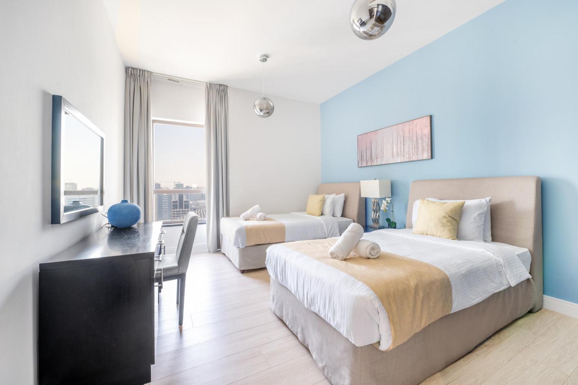 Luxury Jbr Shams - Marina View - Free 5 Star Beach Resorts Access! Dubai Exterior foto